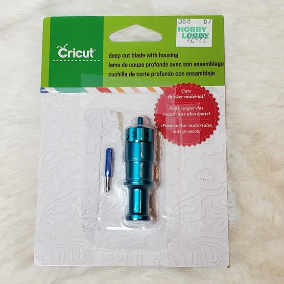 6 Pc CRICUT Lot - 5 Design Font Image Cartridges + 1 Deep Cut Blade with Housing - Picture 2 of 16